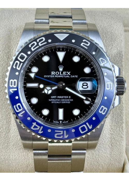 二手 ▶️ Rolex 勞力士 GMT-MASTER II ◀️ 126710BLNR 2022年錶 (40mm) 